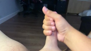 A quick play session with my virgin dick