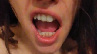 PinkMoonLust Crazy MV OF Big Spontaneous Orgasm Eye Contact Roaring Primal Growl Titty Play Worship