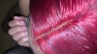 Roommate gives blowjob
