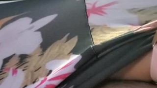 Request Granted: playwithself and cum while wearing yoga pants
