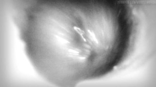  Creampie, but the camera is in the pussy.