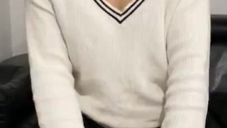 Japanese school girl studies the art of riding my dick