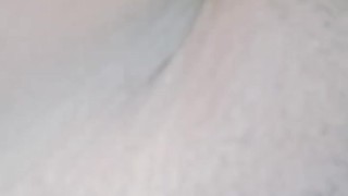 Finger fuck herself before bed time
