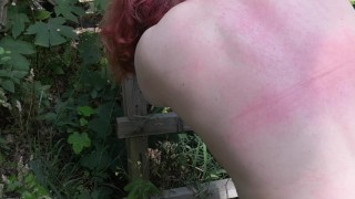 A day in the woods - whipping back