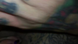 Tattooed BDSM Couple Quarantine Hotel Room