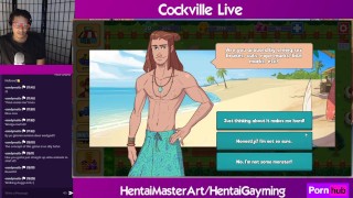 (Gay) Strongman style sex! Cockville #15 W/HentaiGayming