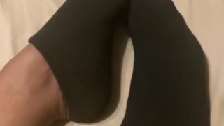 My sweaty socks after workout