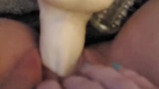 Teen uses toy 