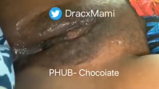 Creamy Ebony Team Squirting & Throbbing