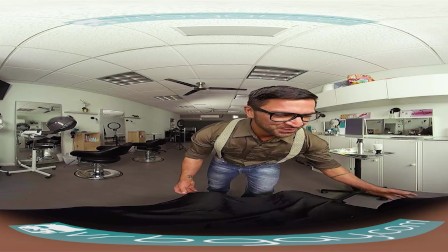 VRB GAY Extra Services At Your Favorite Barber VR Porn