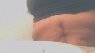 Fat babe teasing 