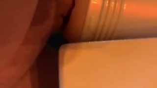 Fucking my fleshlight 