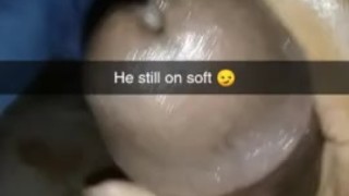 Stroking my chocolate dick on soft