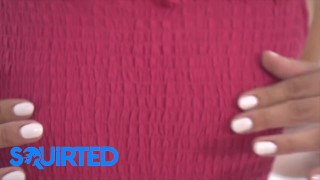 Squirted - Asian chick Saya Song drilled hard & squirt all over the place
