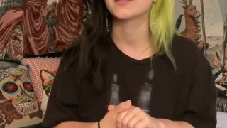 BigTittyGothEgg Dick Size 101