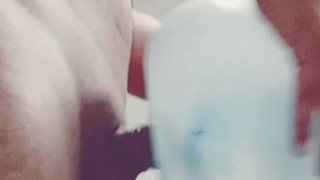 cumload homemade toys amature in lockdown