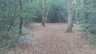 В лесу дрочеться лучше