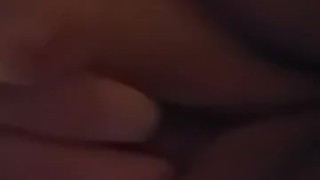 Me masturbating in the bathroom