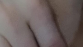 Pleasuring herself