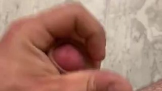 Stroking cock while Serena’s away 