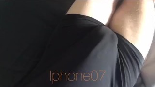 Long t shirt makes hot bulge
