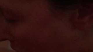 Drooling on Daddy's cock while getting smacked in the face for 15 min w huge throatpie