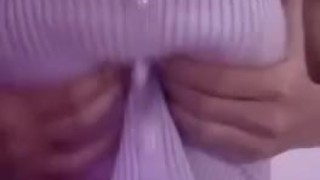 Little busty asian wants to bounce on big cock