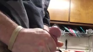 I bust the hugest load in this Toys Mouth 