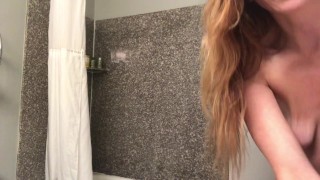 Girlfriend experience shower video call