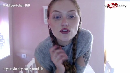 MyDirtyHobby -  rides her dildo while parents are away