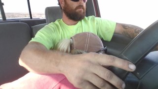 Sukie Rae gives a Blowjob while driving. Part 1