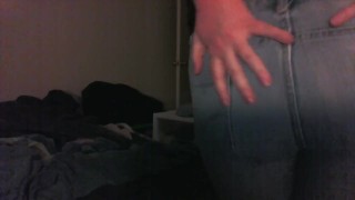 Online Girlfriend Part 3 - Showing off Ass in Thight Jeans