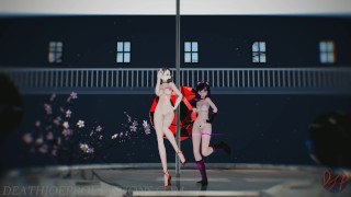 MMD R18 Mitsu And Kaat - Good Night Kiss 1100