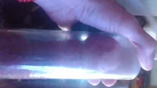 Fucking around with cock pump and vibrator