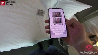 Blonde Stepsister Fucks Asian Stepbrother in Exchange for More - BananaFever