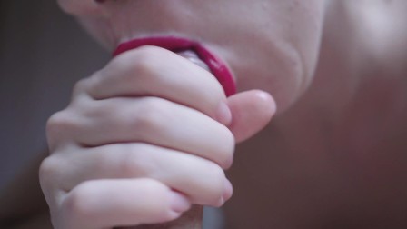 Sensual blowjob and cum in mouth 4K