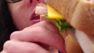 Eating Tommy Turkey In My Sandwich