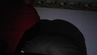 ,Spanked by Belt, Hands, and Purple Whip. Shaking Ass for Daddy and Rimming Asshole