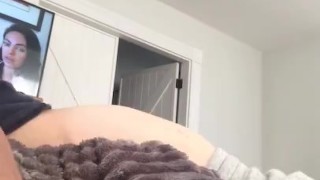 Humping my pile of blankets 