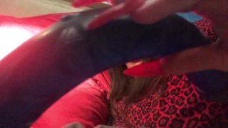 muscle woman with giant dildo strapon dildo 40 cm