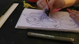 Drawing In My Underwear