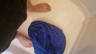 Peeing my shorts 