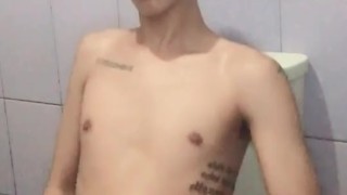Alex Dy Quick Jerk Off and Cumming