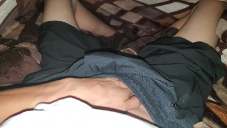 Solo male 20 4K Young cock