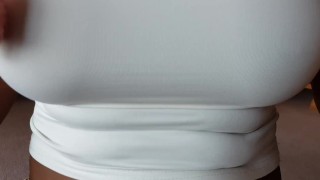 Teasing Stepsister Just In Her Panties while Sharing a HOTEL ROOM