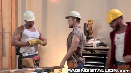 Construction Workers Haze The New Guy - RagingStallion