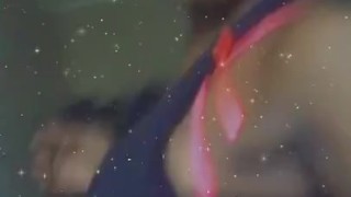 Black sexy freak twerking her phat ass