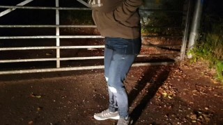 Alice - Wetting myself in public while our female freind watches me from the car! ;)