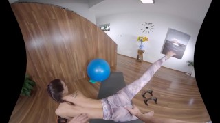 Squirting Teen in VR