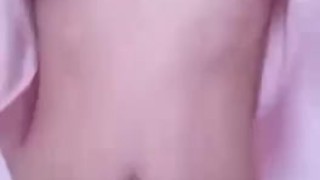 whimpering asian teen bouncing tits for daddy